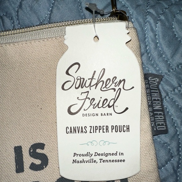 BRAND NEW - Southern Fried Design Barn
Pretty Is As Pretty Does Zipper Pouch - Picture 11 of 14